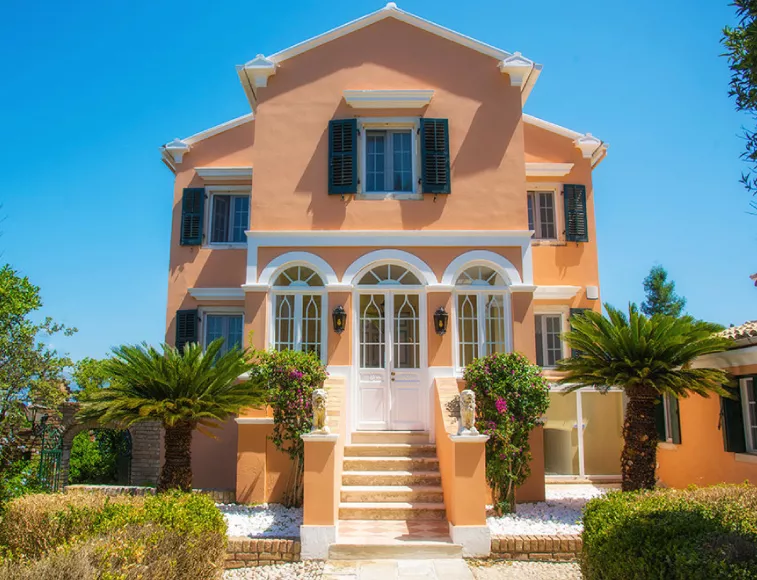 The villa is one of the characteristic buildings of Corfiot architectural in Venetian style with elements of English architecture.